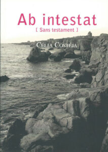 Couverture du roman Ab intestat, de Célia Costéja