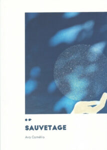 Couverture du recueil de poésie Sauvetage d'Ava Camélia